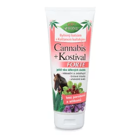 BC BIO CANNABIS +KOSTIHOJ Konský bylinný balzam FORTE 200ml BC BIO CANNABIS +KOSTIHOJ Konský bylinný balzam FORTE 200ml