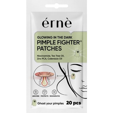 ERNE Náplasti na vyrážky a akné Svietiace v tme DUCH GHOST 20 ks