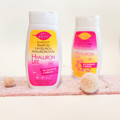 Novinka! Využite silu kyseliny hyaluronovej pre krásne a zdravé vlasy so šampónom Hyaluron life od Bione