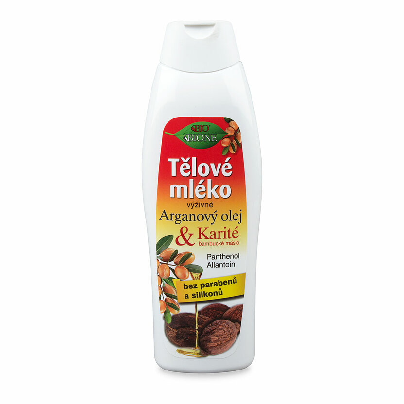 BC BIO Argánový olej + karité Telové mlieko 500ml