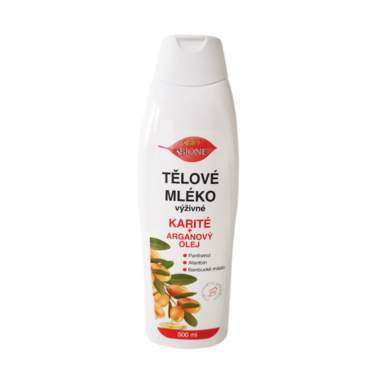 BC BIO Argánový olej + karité Telové mlieko 500ml