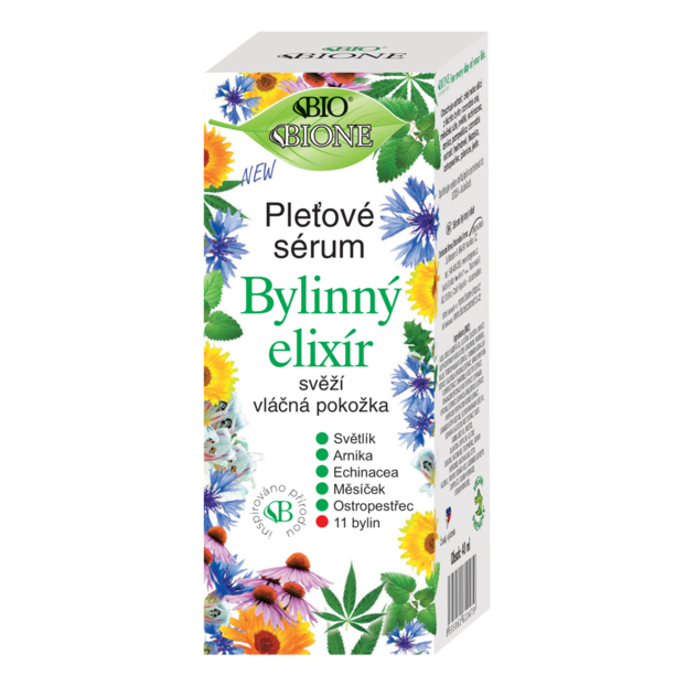 BC BIO Bylinný elixír Pleťové sérum 40 ml