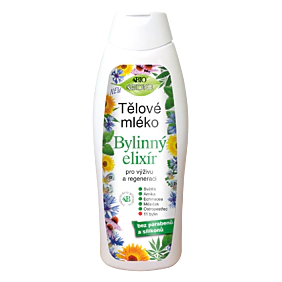 BC BIO Bylinný elixír Telové mlieko 500ml