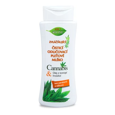 BC BIO CANNABIS Čistiace pleťové mlieko 255ml BC BIO CANNABIS Čistiace pleťové mlieko 255ml