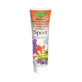 BC BIO CANNABIS Konský bylinný balzam ŠPORT 300ml