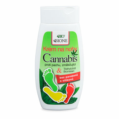 BC BIO CANNABIS Krém na nohy 260 ml