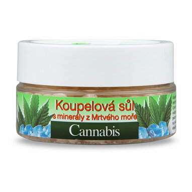 BC BIO CANNABIS Kúpeľová soľ 200g