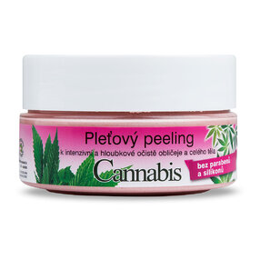 BC BIO CANNABIS Pleťový peeling 200ml