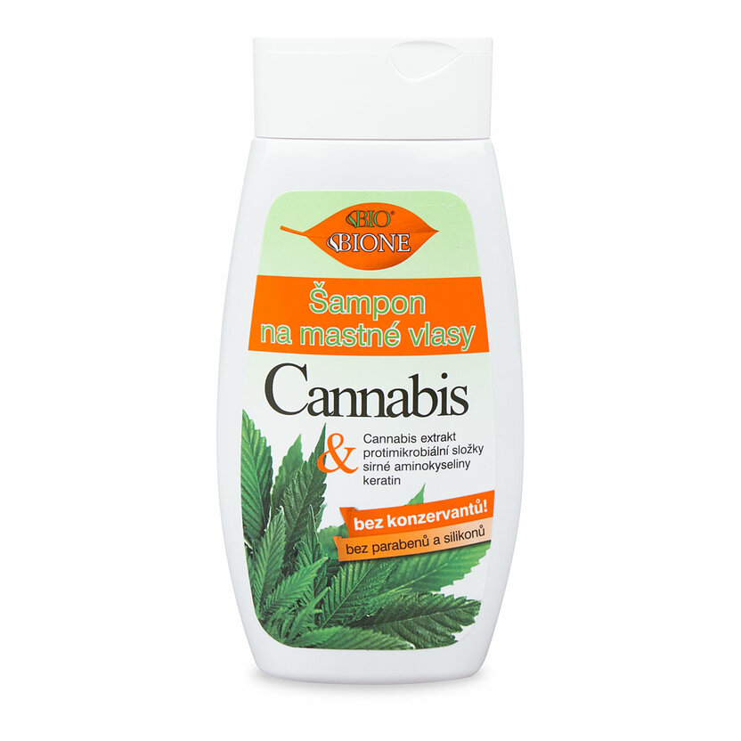 BC BIO CANNABIS Šampón na mastné vlasy 260 ml