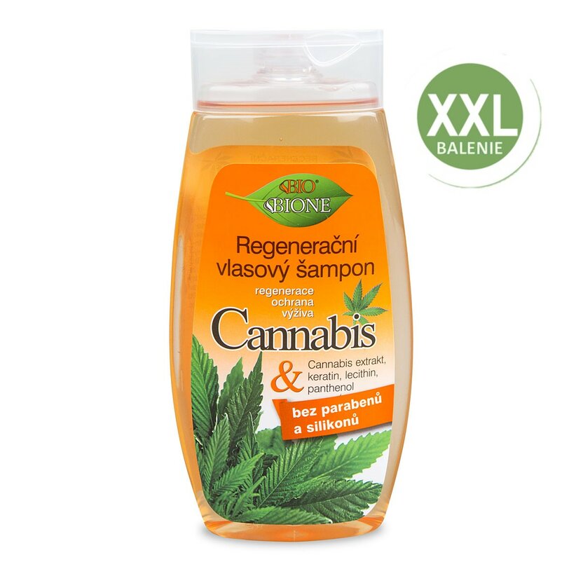 BC BIO CANNABIS XXL Regeneračný šampón 400 ml