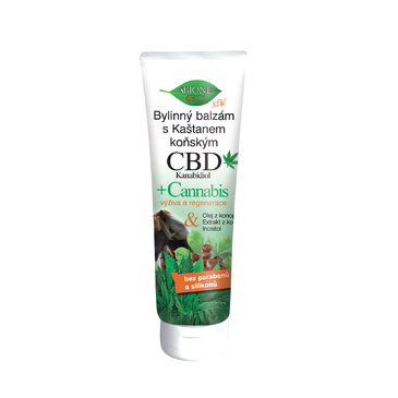 BC BIO CBD+CANNABIS Konský bylinný balzam 300ml