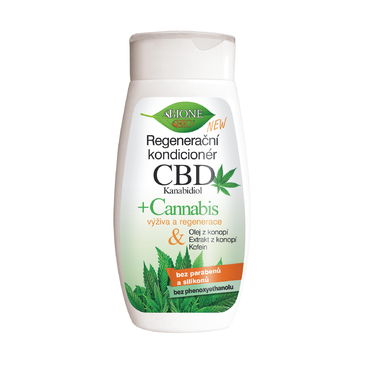 BC BIO CBD+CANNABIS Regeneračný kondicionér kanabidiol 260 ml