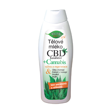 BC BIO CBD+CANNABIS Telové mlieko 500ml