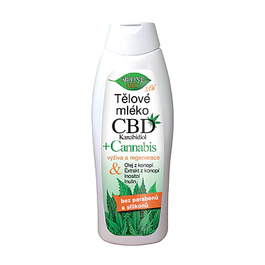 BC BIO CBD+CANNABIS Telové mlieko 500ml