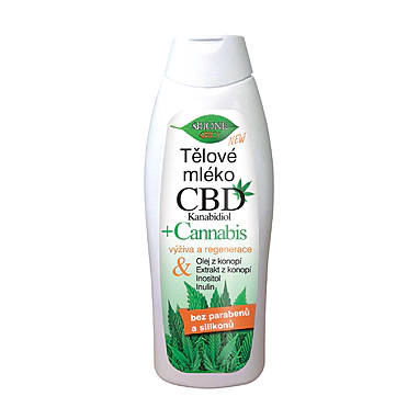 BC BIO CBD+CANNABIS Telové mlieko 500ml