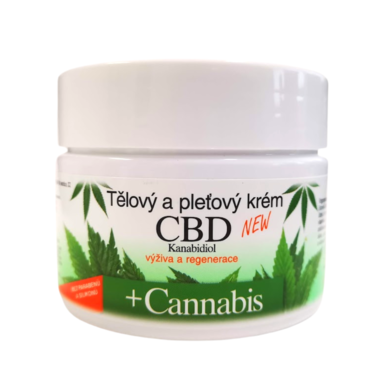 BC BIO CBD+CANNABIS Telový a pleťový krém 260 ml