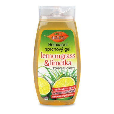 BC BIO Citrónová tráva + Limetka Sprchový gél 260 ml s Panthenolom