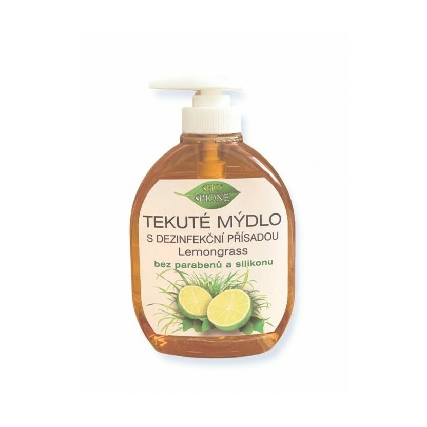 BC BIO Citrónová tráva + Limetka Tekuté mydlo 300 ml Lemongrass