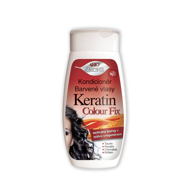 BC BIO Colour FIX Keratín Vlasový regeneračný kondicionér 260 ml