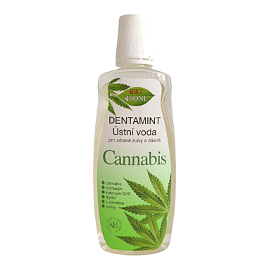 BC BIO Dentamint Ústna voda Cannabis 500ml BC BIO Dentamint Ústna voda Cannabis 500ml