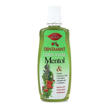 BC BIO Dentamint Ústna voda Mentol 500 ml BC BIO Dentamint Ústna voda Mentol 500 ml