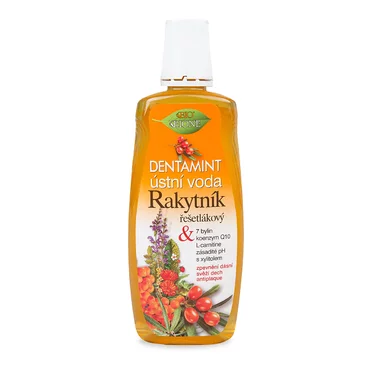 BC BIO Dentamint Ústna voda Rakytník 500 ml BC BIO Dentamint Ústna voda Rakytník 500 ml