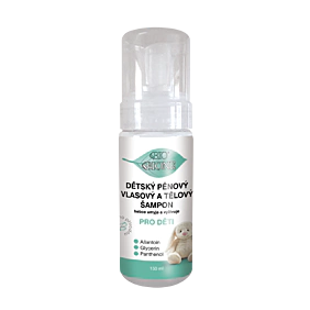 BC BIO Detský Šampón penový, vlasový a telový 150 ml