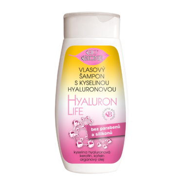 BC BIO HYALURON LIFE Vlasový šampón s kyselinou hyaluronovou 260 ml