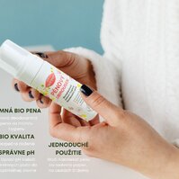 BC BIO Intímny penový “obrúsok“ - deodoračná hygienická pena 155 ml