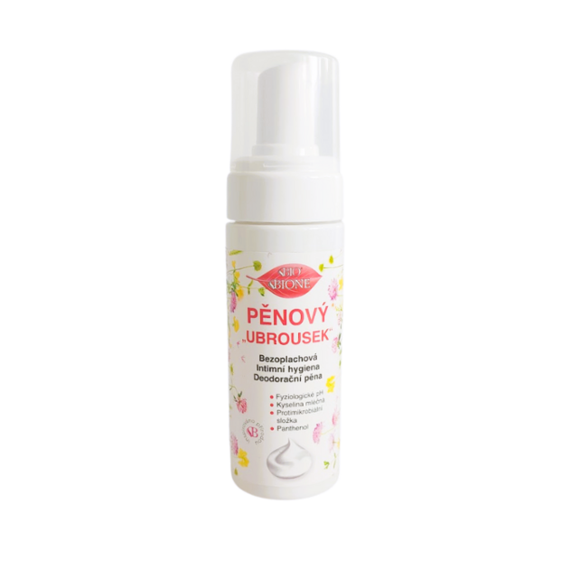 BC BIO Intímny penový “obrúsok“ - deodoračná hygienická pena 155 ml