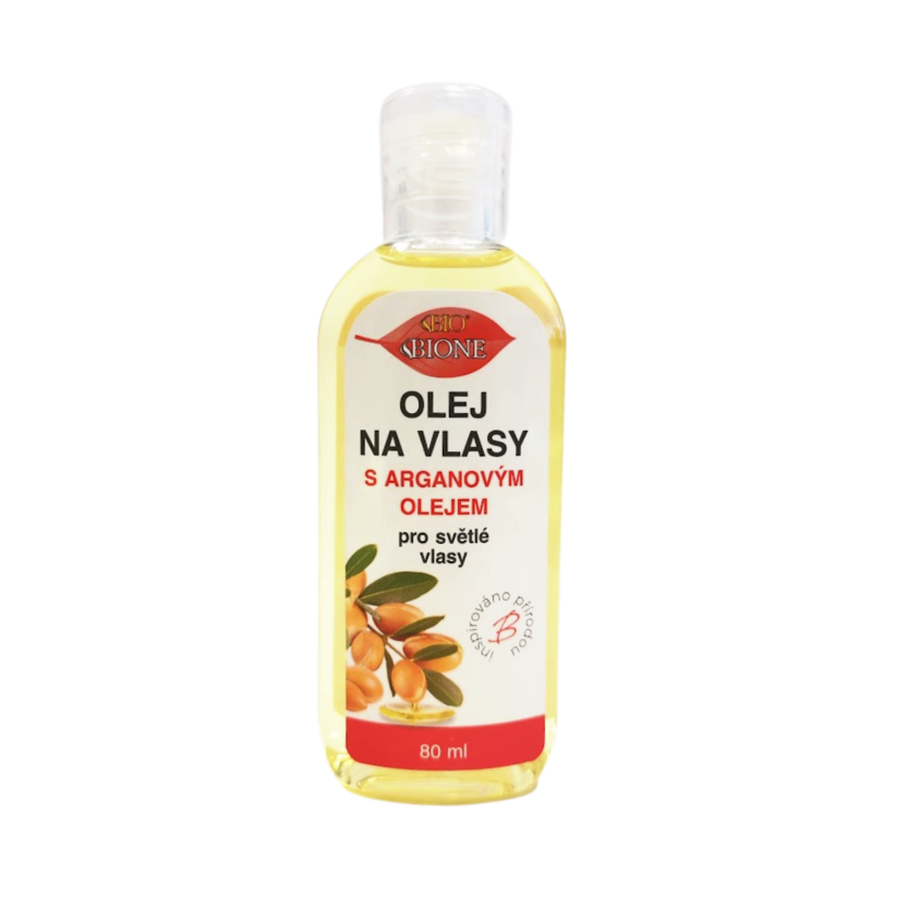 BC BIO Keratin + argánový olej Olej na svetlé vlasy 80ml
