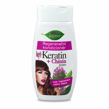 BC BIO Keratin +Chinin Kofeín Regeneračný kondicioner 260ml