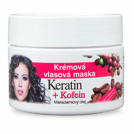 BC BIO Keratin +Kofeín Krémová vlasová maska 260ml