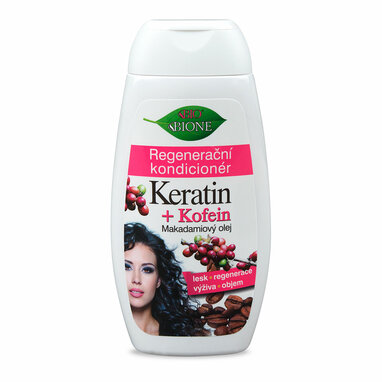 BC BIO Keratin +Kofeín Regeneračný kondicionér 260ml