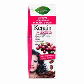 BC BIO Keratín +Kofeín Vlasové stimulačné sérum 215 ml