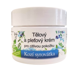 BC BIO Kozia srvátka Telový a pleťový krém 260 ml