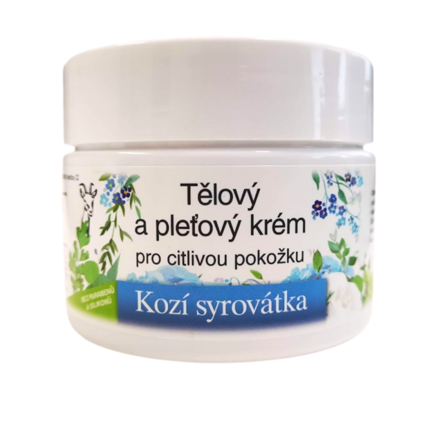 BC BIO Kozia srvátka Telový a pleťový krém 260 ml