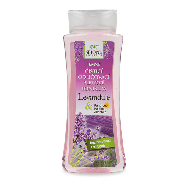 BC BIO Levanduľa Čistiace odličovacie pleťové tonikum 255ml