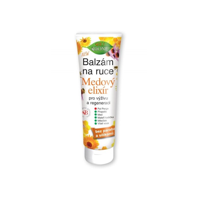 BC BIO Medový elixír Balzam na ruky 205 ml