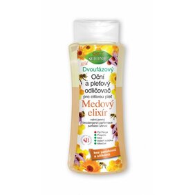 BC BIO Medový elixír Dvojfázový Očný a pleťový odličovač citlivá pleť 255 ml