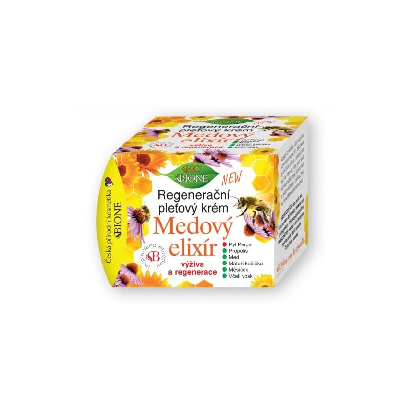 BC BIO Medový elixír Regeneračný pleťový krém 51 ml