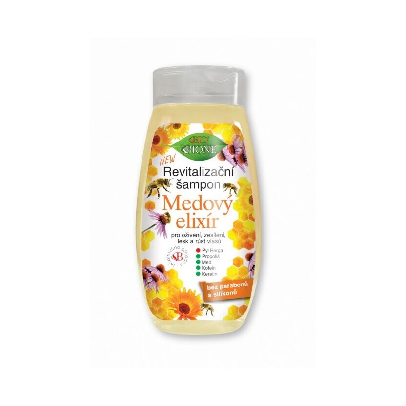 BC BIO Medový elixír Revitalizačný šampón 260 ml