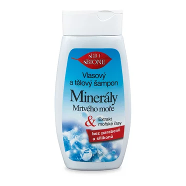 BC BIO Minerály z Mŕtveho mora Vlasový a telový šampón 260ml BC BIO Minerály z Mŕtveho mora Vlasový a telový šampón 260ml