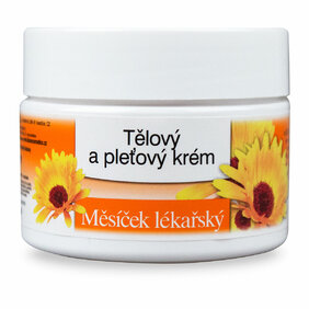 BC BIO Nechtík lekársky Telový a pleťový krém 260ml