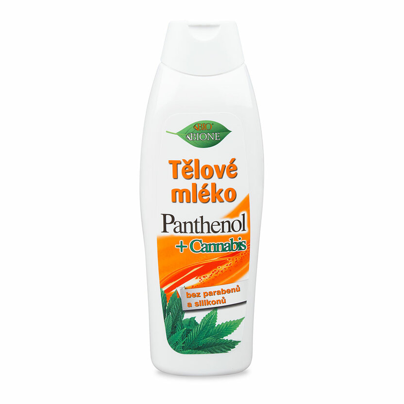 BC BIO Panthenol + Cannabis Telové mlieko 500ml