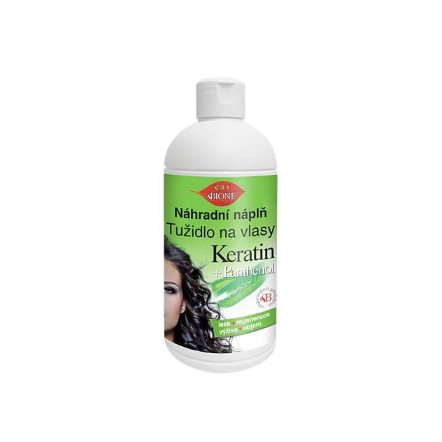 BC BIO Panthenol + Keratin Náhradná náplň -Tužidlo na vlasy 500ml