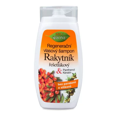 BC BIO Rakytník Regeneračný vlasový šampón 260ml BC BIO Rakytník Regeneračný vlasový šampón 260ml