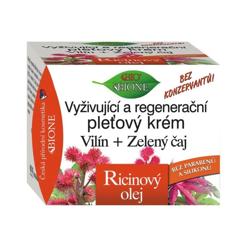 BC BIO Ricínový olej Pleťový krém vyživujúci a regeneračný 51 ml