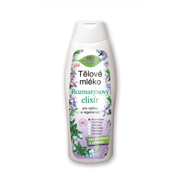 BC BIO Rozmarínový elixír Telové mlieko 500ml
