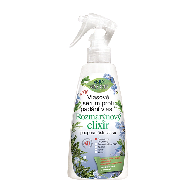 BC BIO Rozmarínový elixír Vlasové sérum proti vypadávaniu vlasov 200 ml